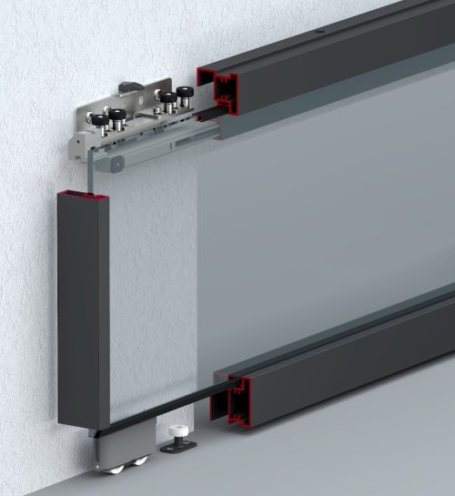 DOORSLIDE - SÜRME KAPI SİSTEMİ - SETBOX 1200 MM