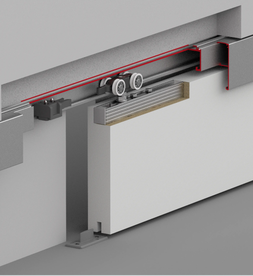 DOORSLIDE 9075 - 120 KG SÜRME KAPI SİSTEMİ