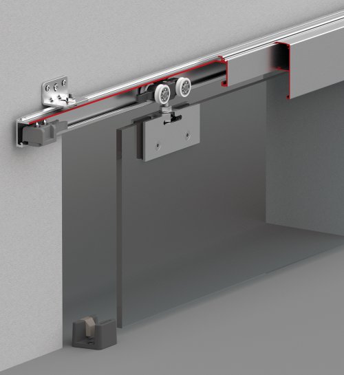 GLASSDOOR 9077 - SÜRME CAM KAPI SİSTEMİ