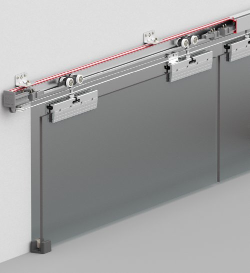 DOORSYNC 9970 - HALATLI SÜRME CAM KAPI SİSTEMİ